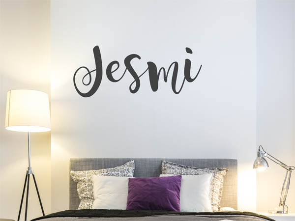 Wandtattoo Jesmi in Handschrift