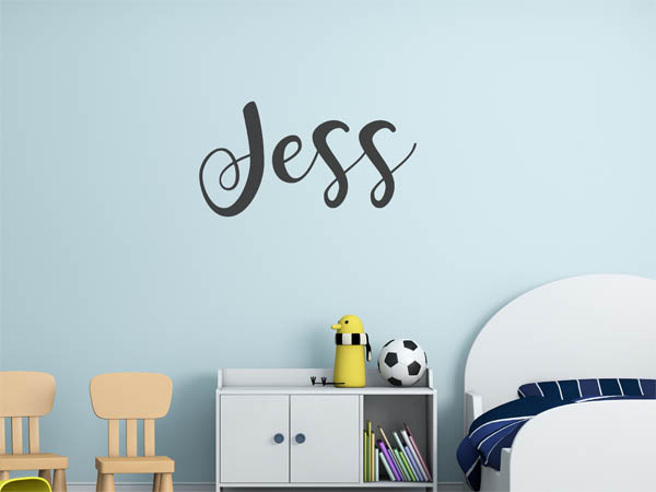 Wandtattoo Jess in Handschrift