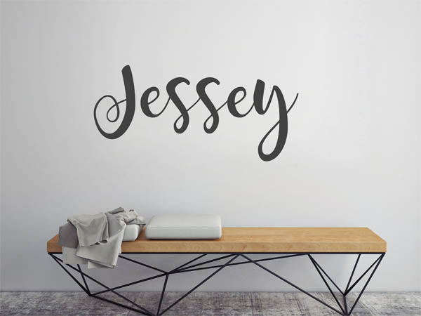 Wandtattoo Jessey in Handschrift