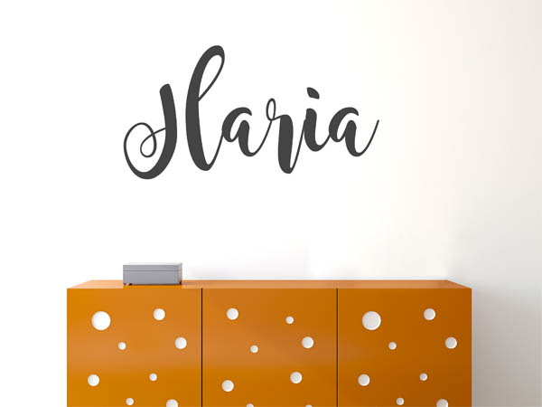 Wandtattoo Jlaria in Handschrift