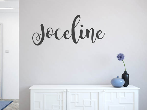 Wandtattoo Joceline in Handschrift