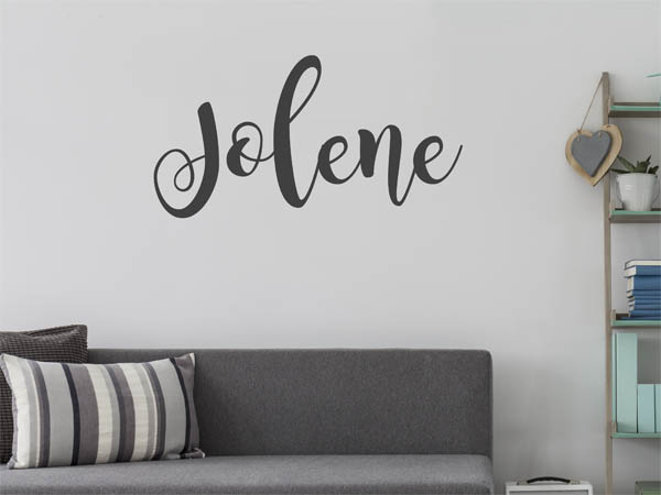 Wandtattoo Jolene in Handschrift