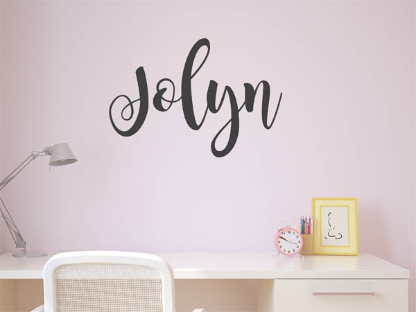 Wandtattoo Jolyn in Handschrift