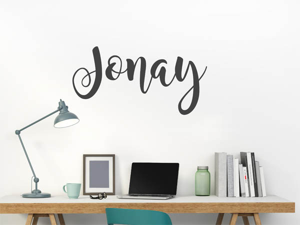 Wandtattoo Jonay in Handschrift