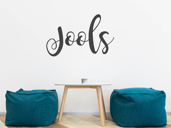 Wandtattoo Jools in Handschrift