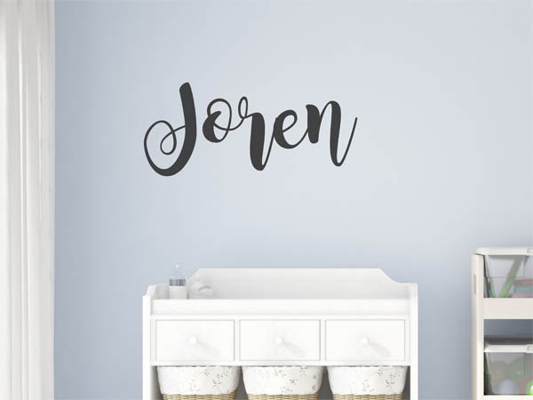 Wandtattoo Joren in Handschrift
