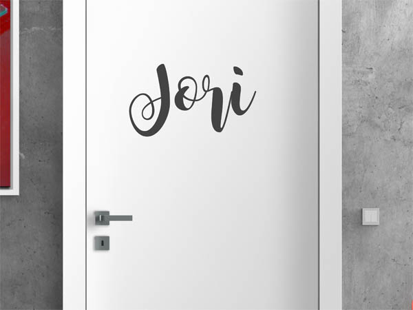 Wandtattoo Jori in Handschrift