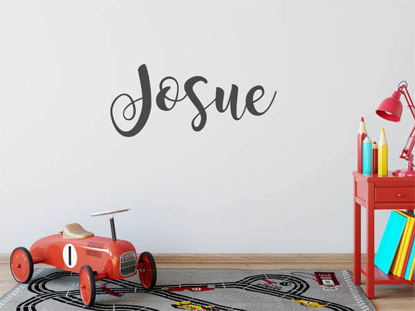 Wandtattoo Josue in Handschrift