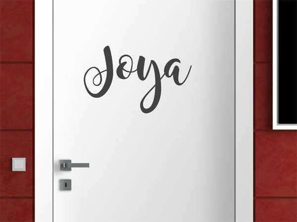 Wandtattoo Joya in Handschrift