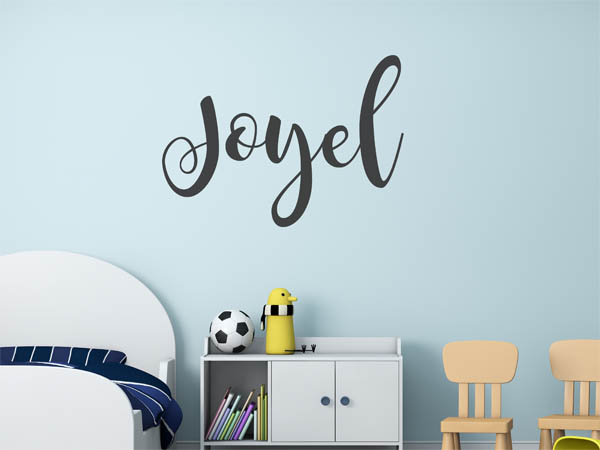 Wandtattoo Joyel in Handschrift