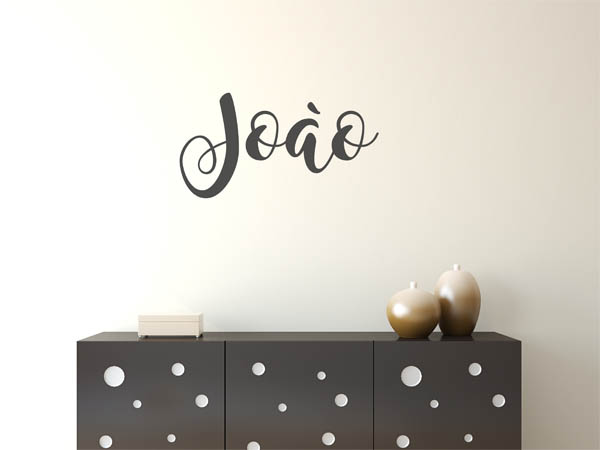 Wandtattoo Joào in Handschrift