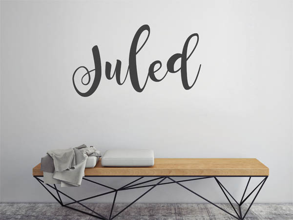 Wandtattoo Juled in Handschrift