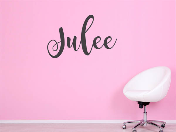 Wandtattoo Julee in Handschrift