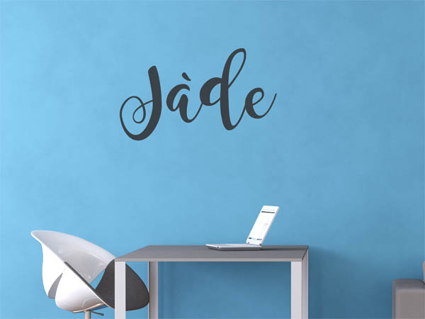 Wandtattoo Jàde in Handschrift