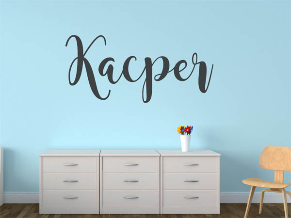 Wandtattoo Kacper in Handschrift