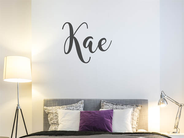 Wandtattoo Kae in Handschrift