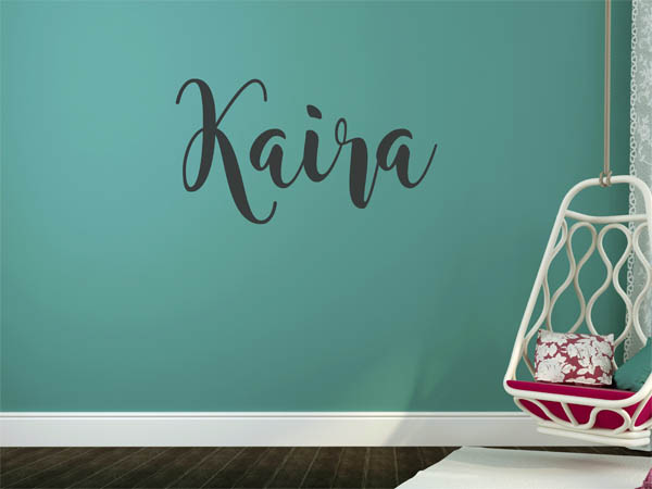 Wandtattoo Kaira in Handschrift