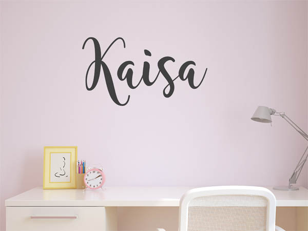 Wandtattoo Kaisa in Handschrift