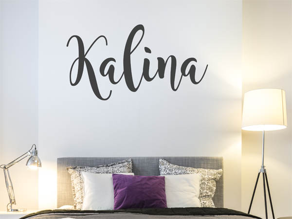 Wandtattoo Kalina in Handschrift