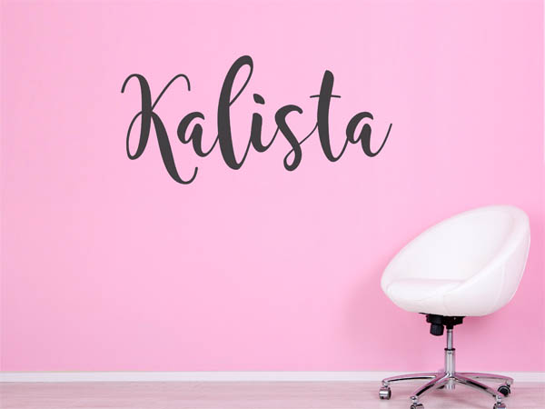 Wandtattoo Kalista in Handschrift