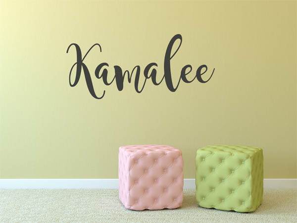 Wandtattoo Kamalee in Handschrift