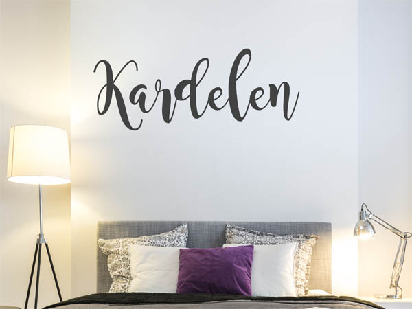 Wandtattoo Kardelen in Handschrift