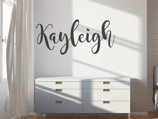 Wandtattoo Kayleigh in Handschrift