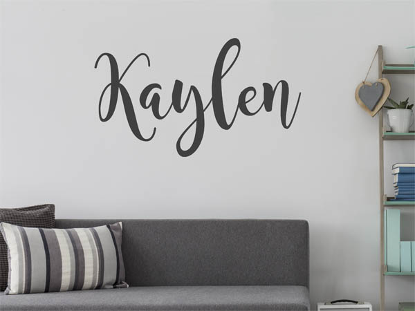 Wandtattoo Kaylen in Handschrift