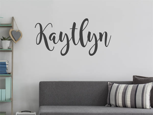 Wandtattoo Kaytlyn in Handschrift