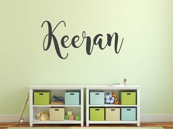 Wandtattoo Keeran in Handschrift