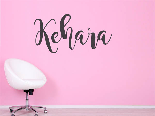 Wandtattoo Kehara in Handschrift