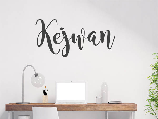 Wandtattoo Kejwan in Handschrift