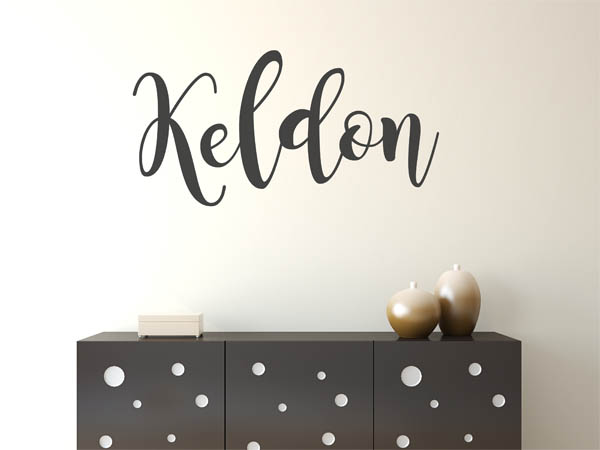 Wandtattoo Keldon in Handschrift