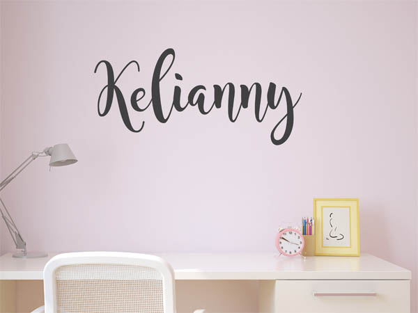 Wandtattoo Kelianny in Handschrift