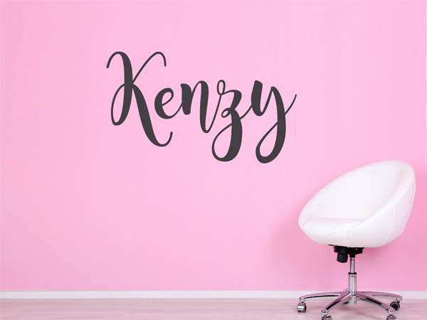 Wandtattoo Kenzy in Handschrift