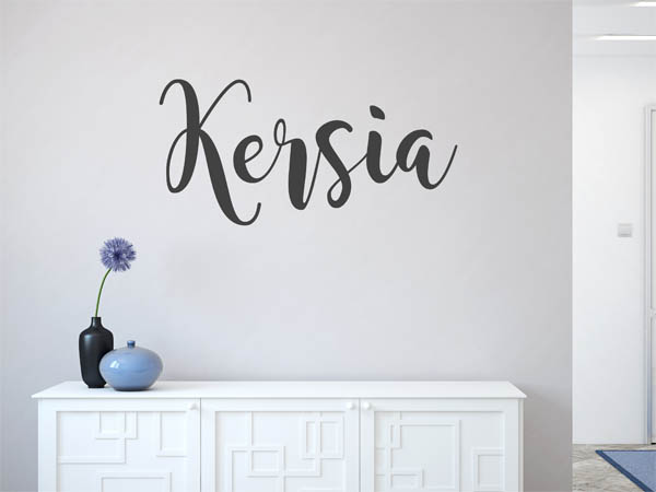 Wandtattoo Kersia in Handschrift
