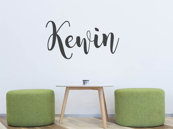 Wandtattoo Kewin in Handschrift