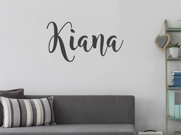 Wandtattoo Kiana in Handschrift