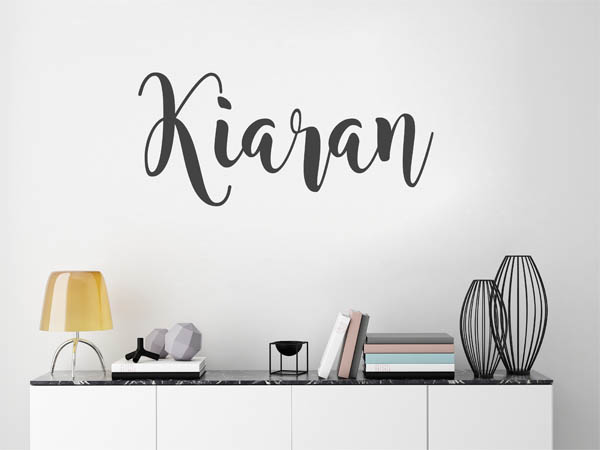 Wandtattoo Kiaran in Handschrift