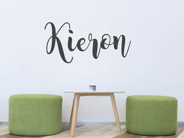 Wandtattoo Kieron in Handschrift