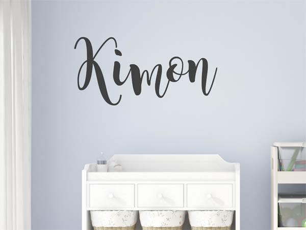 Wandtattoo Kimon in Handschrift