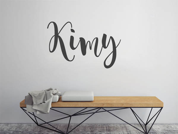 Wandtattoo Kimy in Handschrift