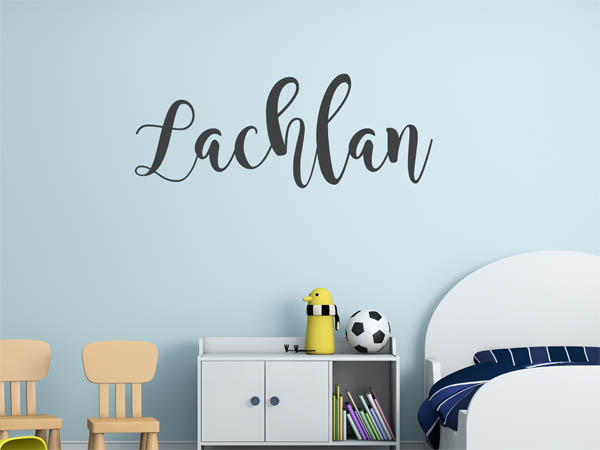 Wandtattoo Lachlan in Handschrift