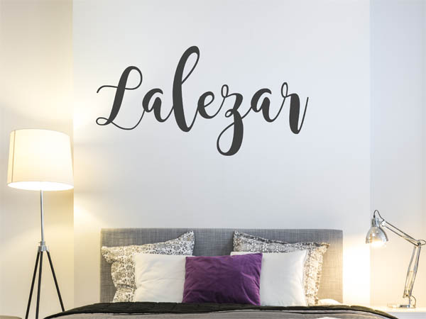 Wandtattoo Lalezar in Handschrift