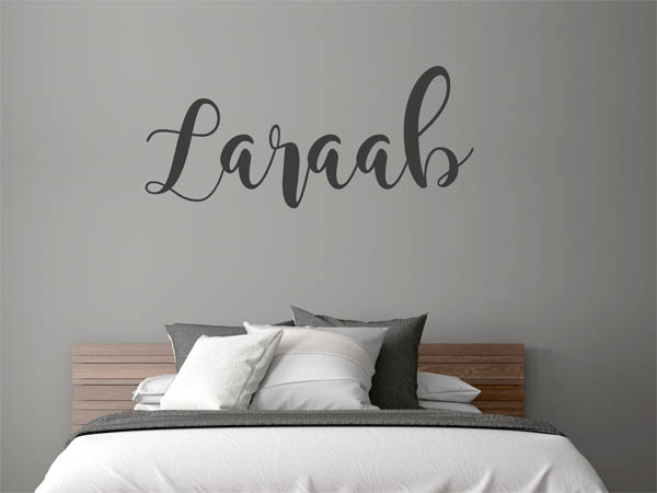 Wandtattoo Laraab in Handschrift