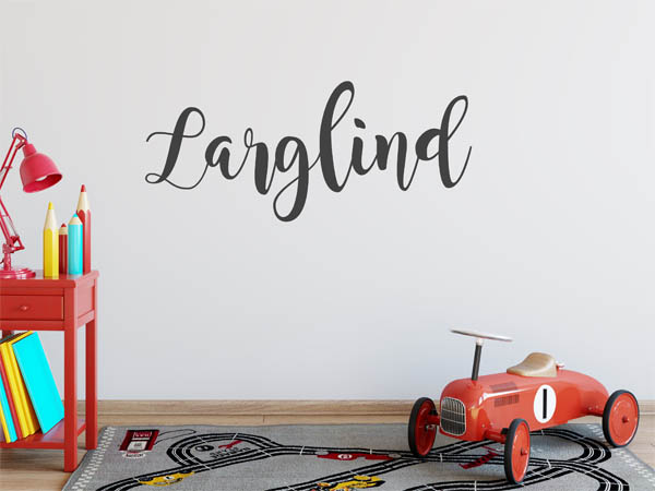 Wandtattoo Larglind in Handschrift