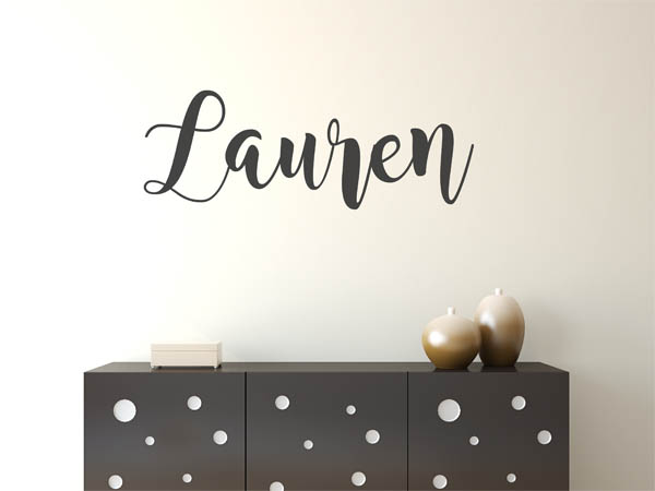 Wandtattoo Lauren in Handschrift