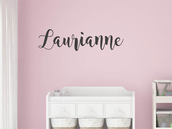 Wandtattoo Laurianne in Handschrift