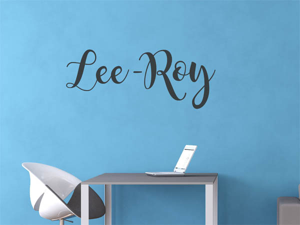 Wandtattoo Lee-Roy in Handschrift