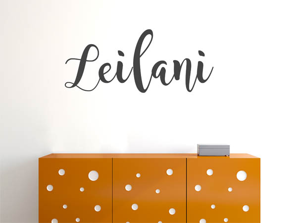 Wandtattoo Leilani in Handschrift